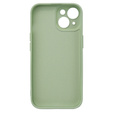 Telefontok a iPhone 15 Plus, Silicone Lite, zöld