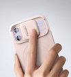 Tok iPhone 12 / 12 Pro készülékhez, Suritch Shockproof, MagSafe, rózsaszín