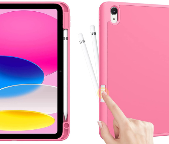 Tok iPad 11" 2025 A16 (11 gen.) / iPad 10.9" 2022 (10 gen.), Smartcase, rózsaszín