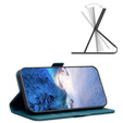 Pattintható tok a Xiaomi Redmi Note 13 5G, BINFEN Wallet, zöld