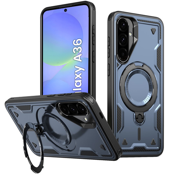 Tok Samsung Galaxy A36, Military MagSafe, kék