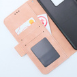 Pattintható tok a Xiaomi 13T / 13T Pro, Card Slot, rózsaszín