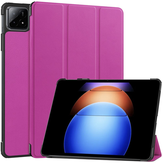 Tok Xiaomi Pad 6S Pro 12.4, Smartcase, lila