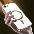 Tok iPhone 16E-hoz, Electro MagSafe, arany + üveg a képernyőhöz