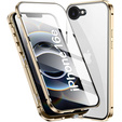 Tok iPhone 16E, Magnetic Dual Glass, arany