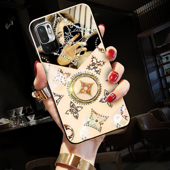 Fashion Telefontok a Xiaomi Redmi Note 10 5G, rózsaszín