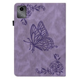 Tok Lenovo Tab M11, Butterfly, lila