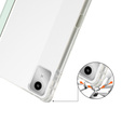 Tok Lenovo Tab M11, Smartcase Hybrid, tolltartó résszel, világoszöld