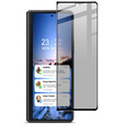 IMAK adatvédelmi edzett üveg Samsung Galaxy Z Fold4 5G - Black készülékhez