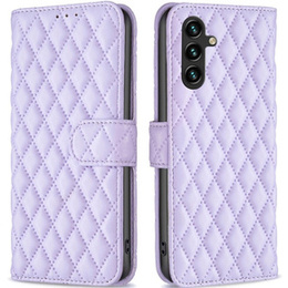 Pattintható tok a Samsung Galaxy A15, Wallet, BINFEN COLOR, lila