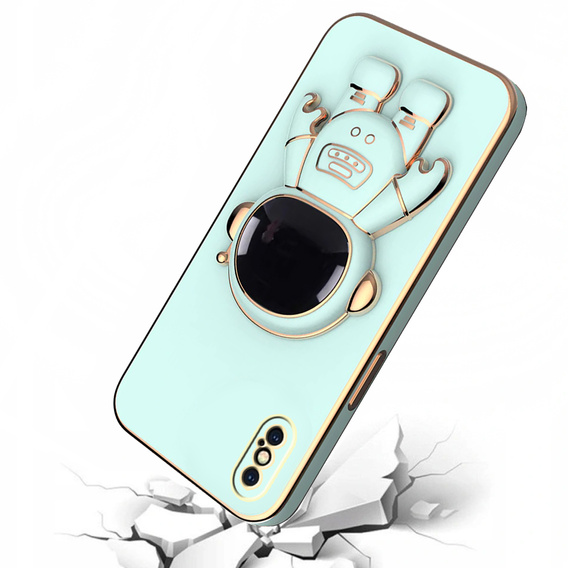Telefontok a iPhone X / XS, Astronaut, menta
