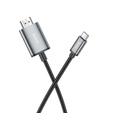 Hoco UA27 4K 30Hz 2 m-es USB-C–HDMI kábel