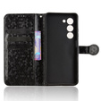 Flap tok Oppo A5 5G / A5m, Wallet Rhombus, fekete