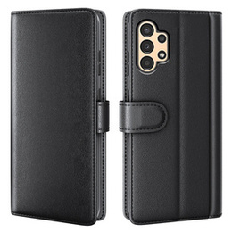 Pattintható tok Samsung Galaxy A13 4G, Split Leather, kék