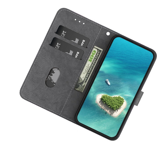 Pattintható tok a Infinix Hot 40i, Wallet, Butterfly rose