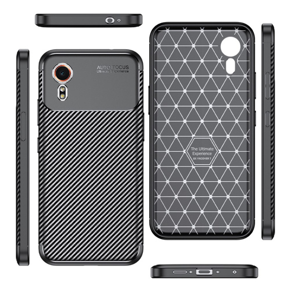 Telefontok a Samsung Galaxy Xcover 7, Carbon Gel, fekete