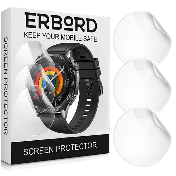 3x ERBORD hidrogél fólia Huawei Watch GT 5 46mm