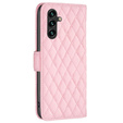 Pattintható tok a Samsung Galaxy A05s, Wallet, BINFEN COLOR, rózsaszín