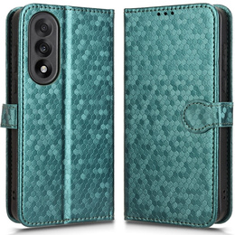 Flap tok OnePlus Nord 5, Wallet Rhombus, zöld