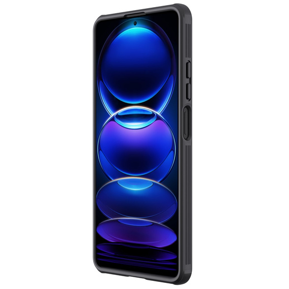 Tok Xiaomi Poco X5 Pro 5G, páncélozott Nillkin, CamShield Pro, fekete