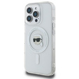 Karl Lagerfeld IML fém Karl Head MagSafe tok iPhone 16 Pro Max készülékhez