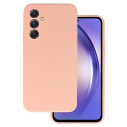 A tok Samsung Galaxy A54 5G, Silicone Lite, rózsaszín + 9H üveg
