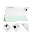 Tok Lenovo Tab M11, Smartcase Hybrid, tolltartó résszel, világoszöld