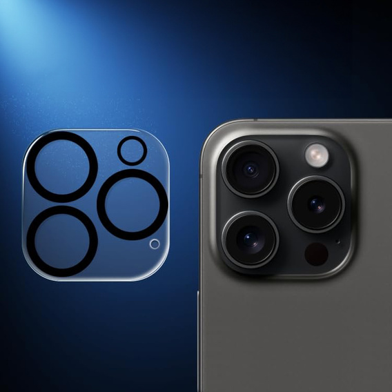 Edzett kameraüveg iPhone 16 Pro / 16 Pro Max, átlátszó