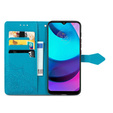 Pattintható tok a Motorola Moto E20/E30/E40, Mandala, kék