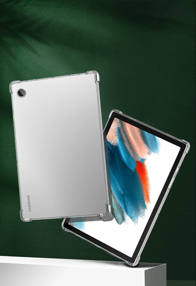 Tok Samsung Galaxy Tab A8 10.5 SM-X200 SM-X205 készülékhez, szilikon, kék