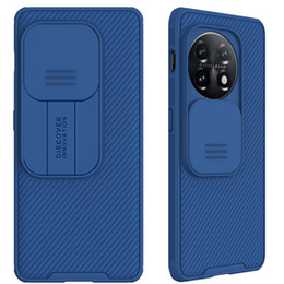 Tok OnePlus 11 5G, páncélozott Nillkin, CamShield Pro, kék