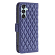Pattintható tok a Samsung Galaxy M15 5G, Wallet, BINFEN COLOR, kék