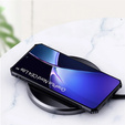 Tok OnePlus Nord CE4 Lite, mágneses lemezzel, átlátszó / fekete