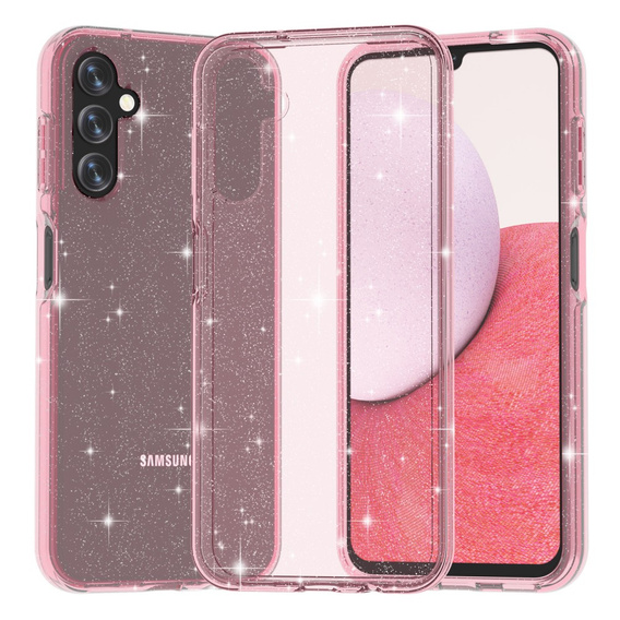 Telefontok a Samsung Galaxy A14 4G/5G, Glittery Powder, rózsaszín