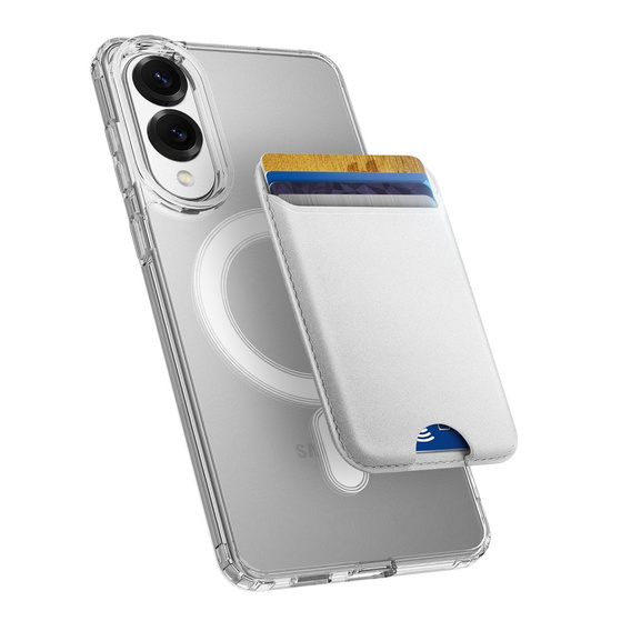 Tok a Samsung Galaxy S25 Edge, Fusion Hybrid, MagSafe-hoz, átlátszó