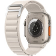 Pasek nylonowy do Apple Watch 1/2/3/4/5/6/7/8/SE 38/40/41/mm, Biały