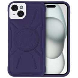 Tok iPhone 15, ERBORD Armor Mag, lila