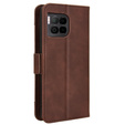 Pattintható tok a T Phone 2 Pro 5G, Card Slot, barna