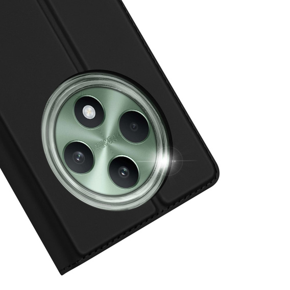 Dux Ducis Telefontok a Oppo Reno 12F / Oppo Reno 12FS, Skinpro, fekete