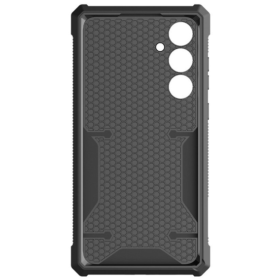 Tok Samsung Galaxy A55, ERBORD Rugged Case, fekete (két keret)