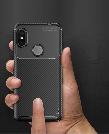 Telefontok a Xiaomi Redmi Note 6 Pro, Carbon Gel, fekete