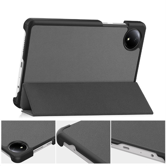 Tok Xiaomi Redmi Pad SE 8.7, Smartcase, szürke
