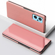 Telefontok a Realme 9i / Oppo A96, Clear View, rózsaszín rose gold