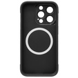 Tok iPhone 15 Pro Max, ERBORD Armor Mag, fekete