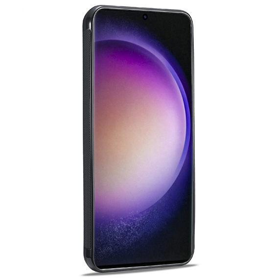 LC.IMEEKE szénszálas tok Samsung Galaxy S26-hoz, fekete