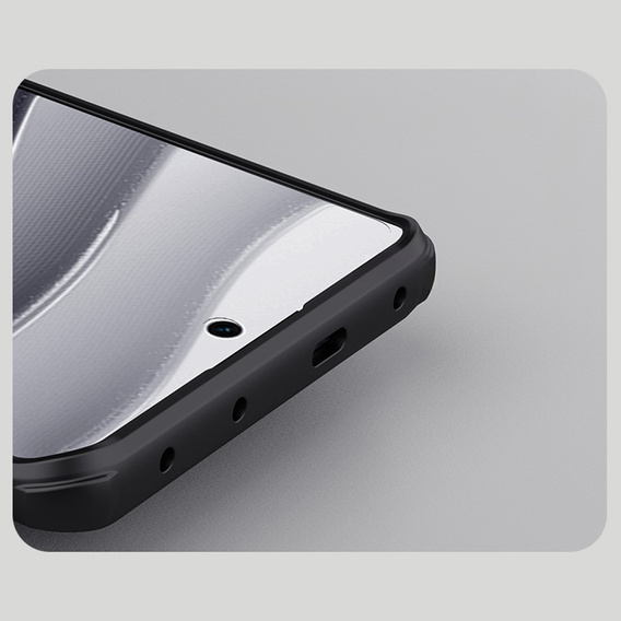 NILLKIN tok Xiaomi Redmi Note 14 Pro+ 5G, Frosted Shield, MagSafe, fekete