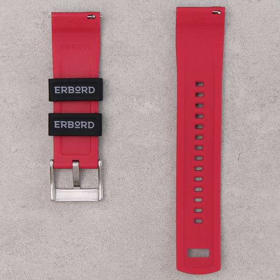ERBORD univerzális 22 mm-es szilikon szíj