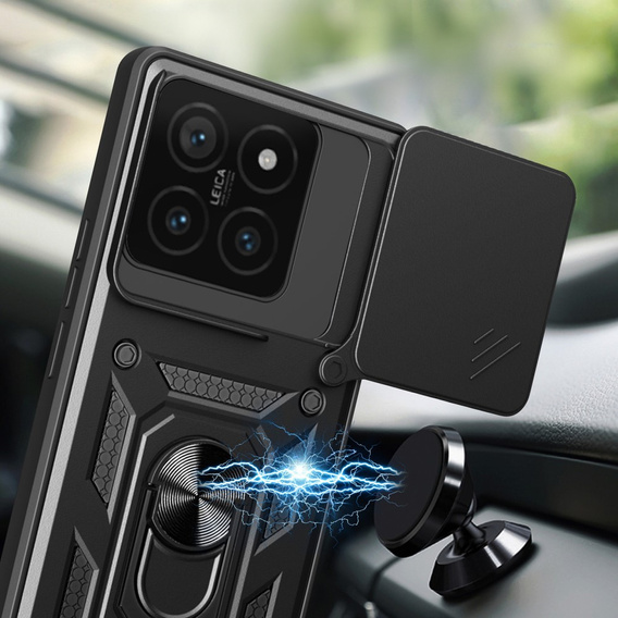 Telefontok a Xiaomi 14T, CamShield Slide, fekete