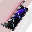 Telefontok a Samsung Galaxy Z Fold3 5G, Clear View, rózsaszín rose gold