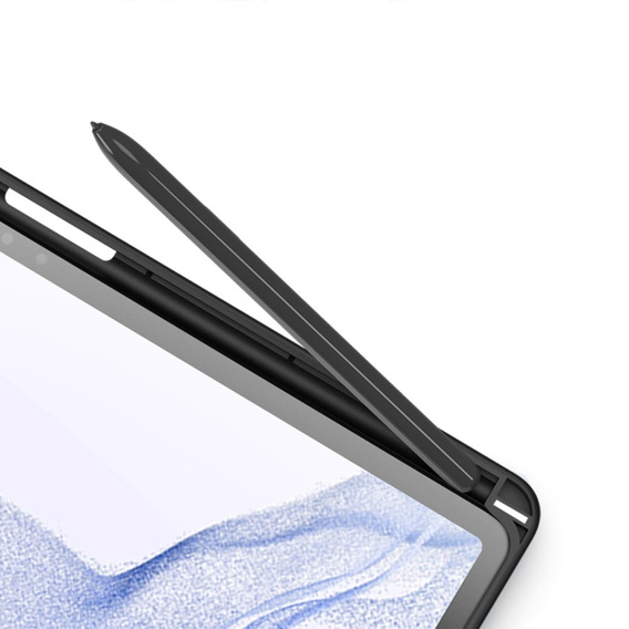 Tok Samsung Galaxy Tab S9+, Dux Ducis TOBY, fekete